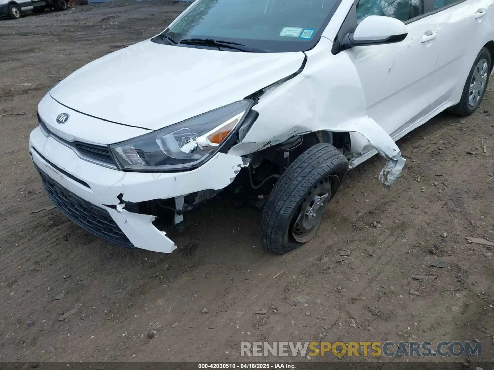 6 Photograph of a damaged car 3KPA24AD7ME420438 KIA RIO 2021
