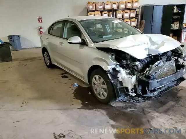 14 Photograph of a damaged car 3KPA24AD8ME366180 KIA RIO 2021
