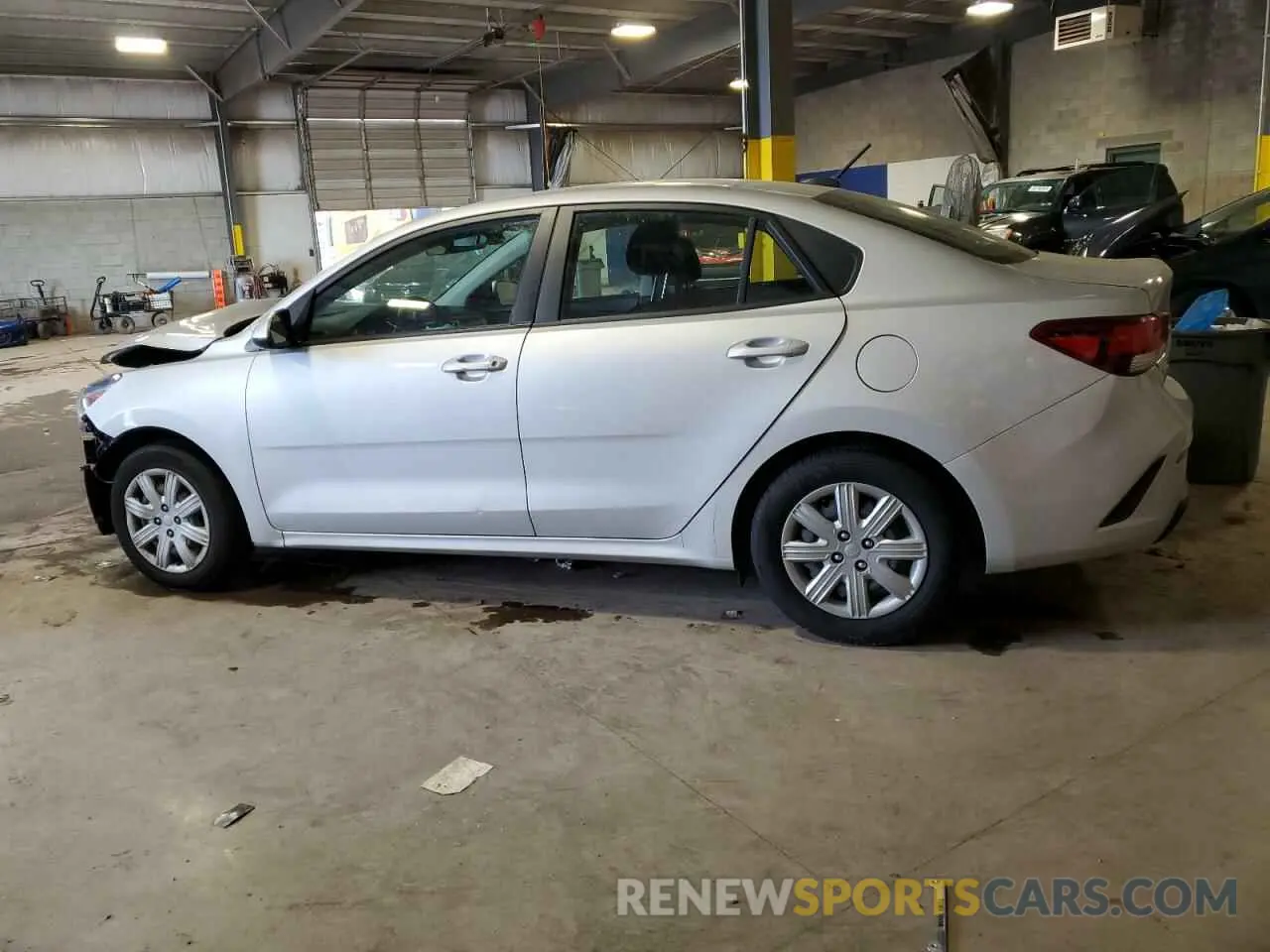 2 Photograph of a damaged car 3KPA24AD8ME366180 KIA RIO 2021