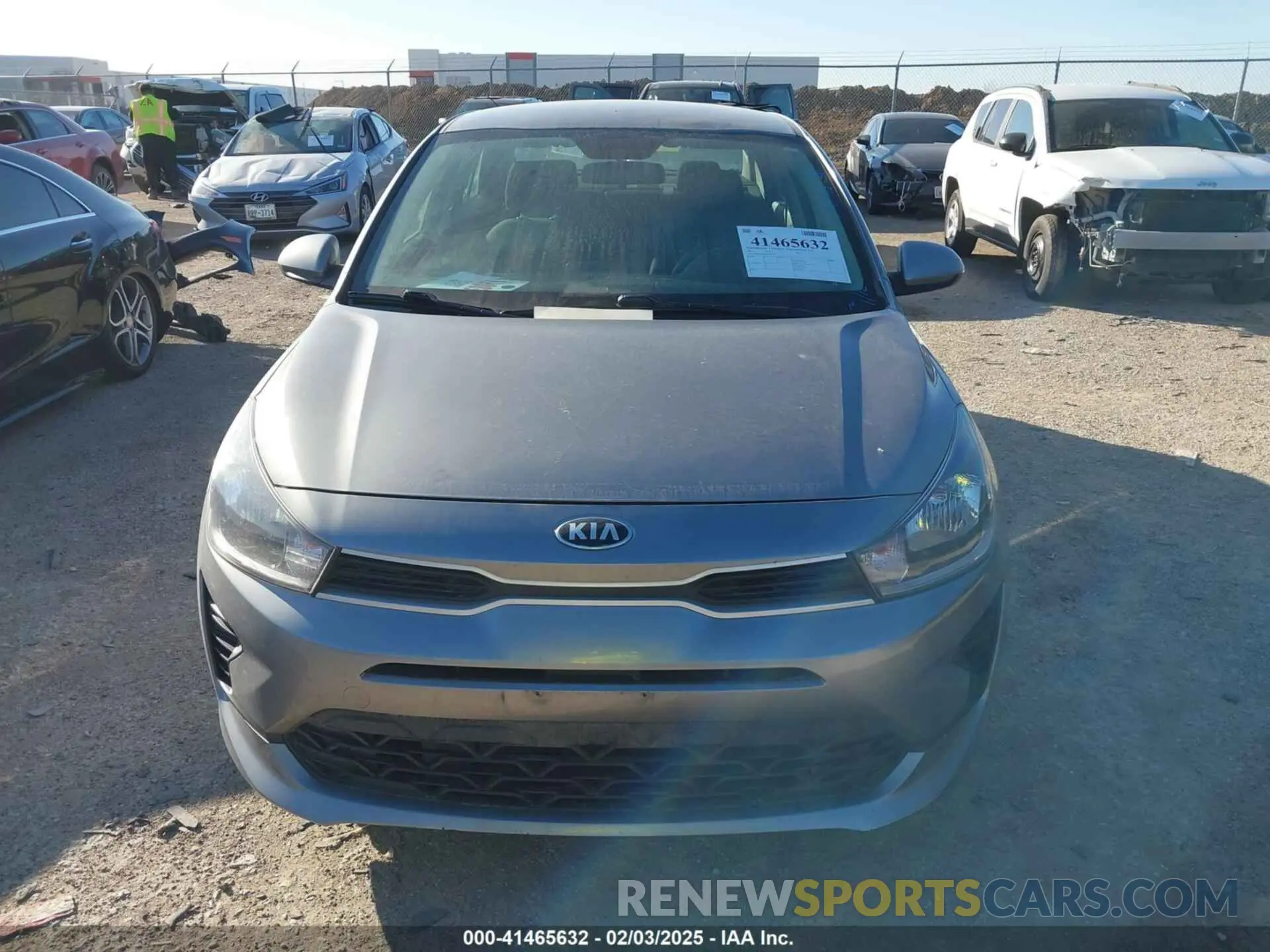 12 Photograph of a damaged car 3KPA24AD8ME377938 KIA RIO 2021