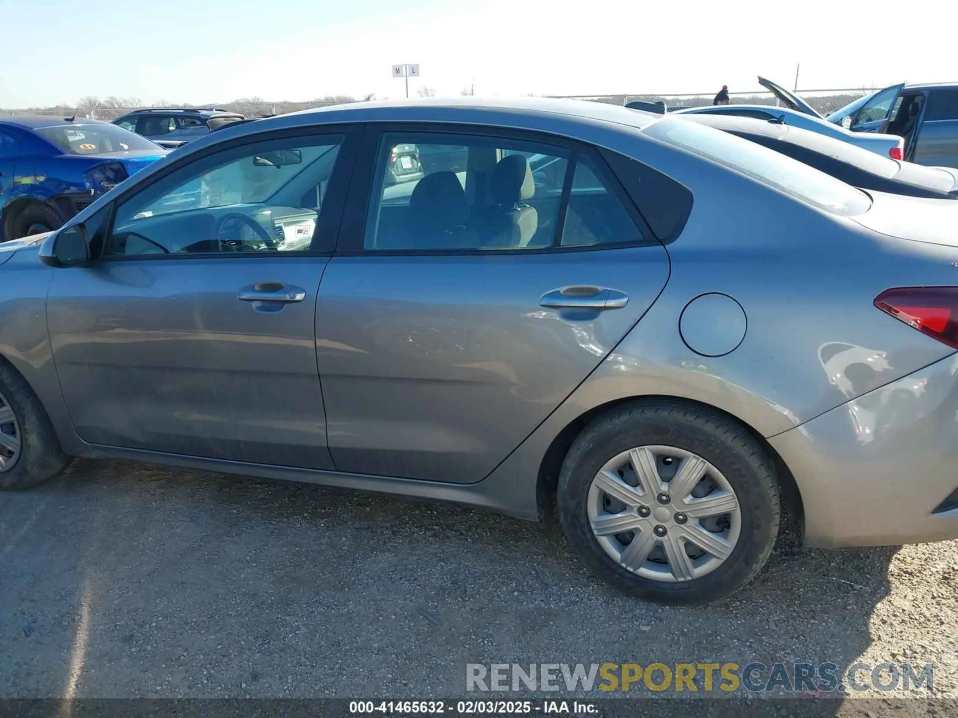 14 Photograph of a damaged car 3KPA24AD8ME377938 KIA RIO 2021