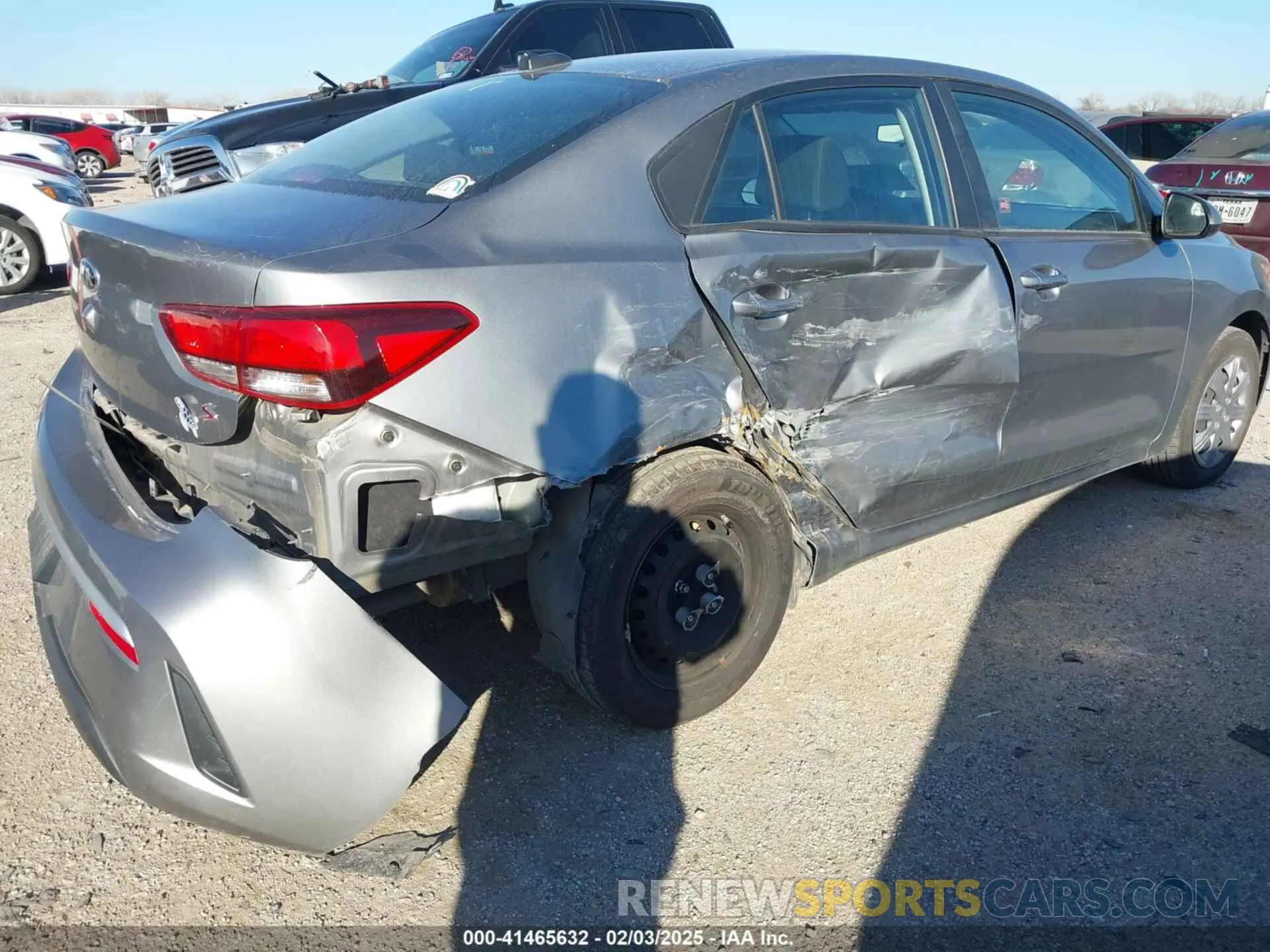 6 Photograph of a damaged car 3KPA24AD8ME377938 KIA RIO 2021