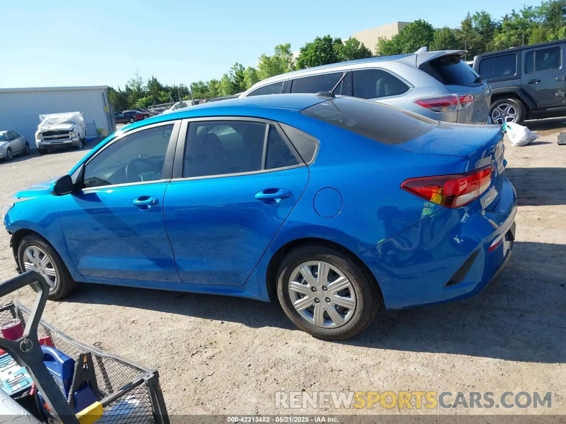 15 Photograph of a damaged car 3KPA24AD8ME387756 KIA RIO 2021