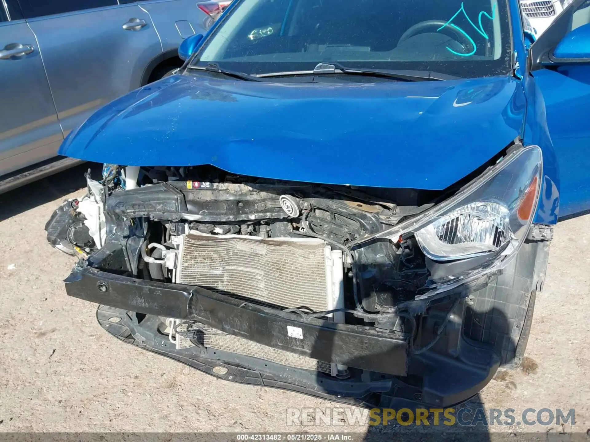 6 Photograph of a damaged car 3KPA24AD8ME387756 KIA RIO 2021