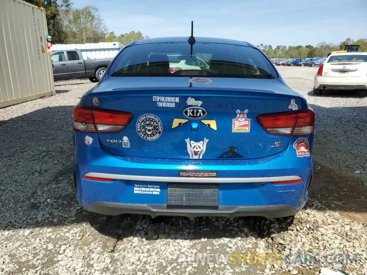 6 Photograph of a damaged car 3KPA24AD8ME395288 KIA RIO 2021
