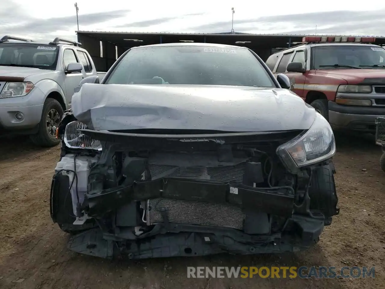 5 Photograph of a damaged car 3KPA24AD8ME400313 KIA RIO 2021