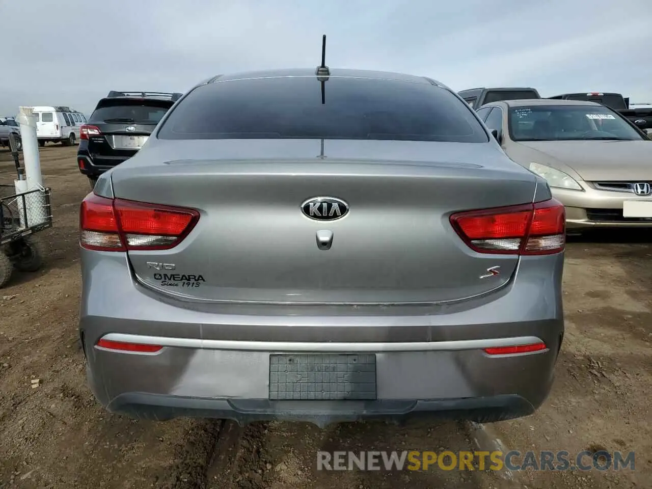 6 Photograph of a damaged car 3KPA24AD8ME400313 KIA RIO 2021