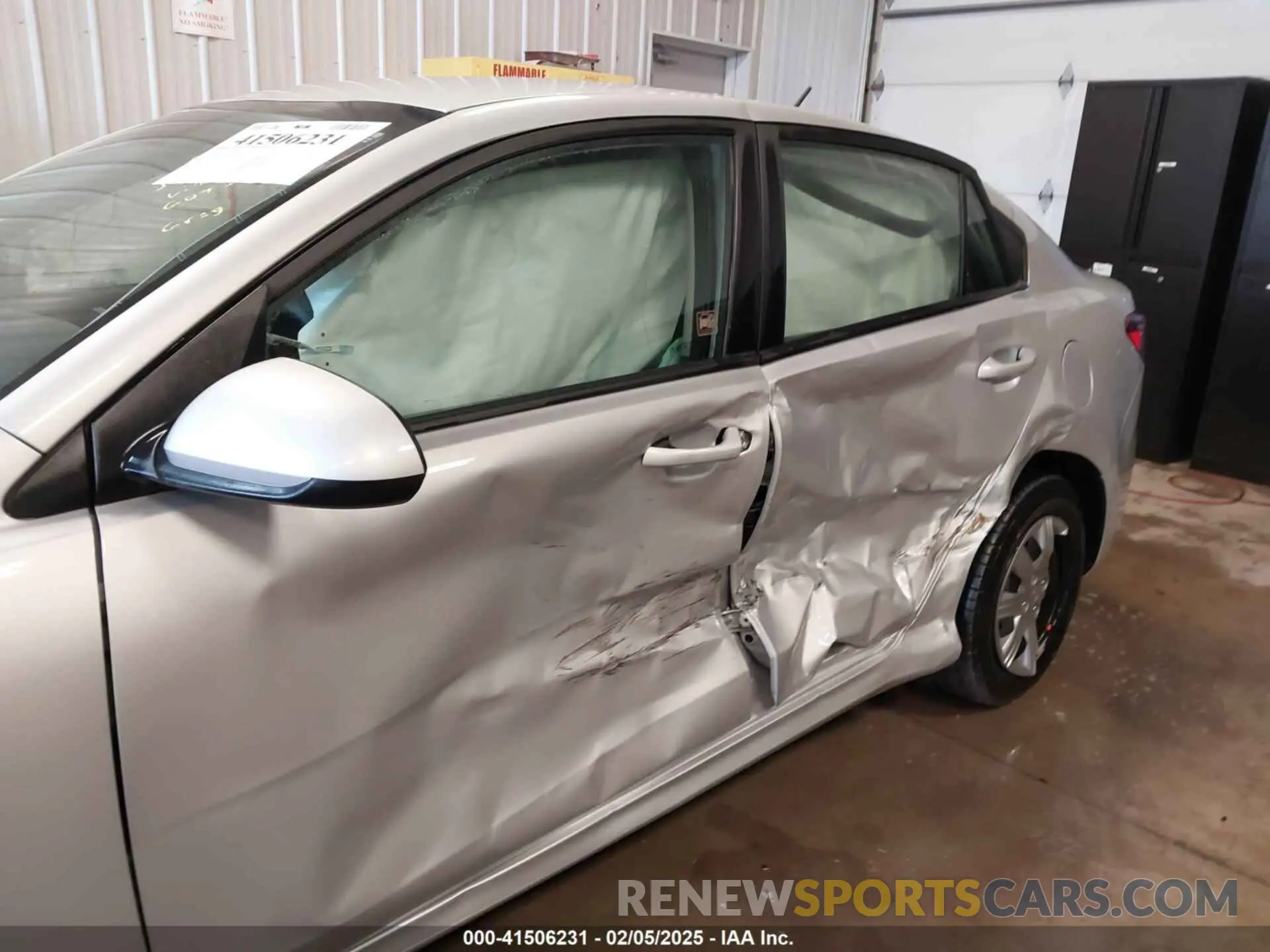 6 Photograph of a damaged car 3KPA24AD8ME413675 KIA RIO 2021