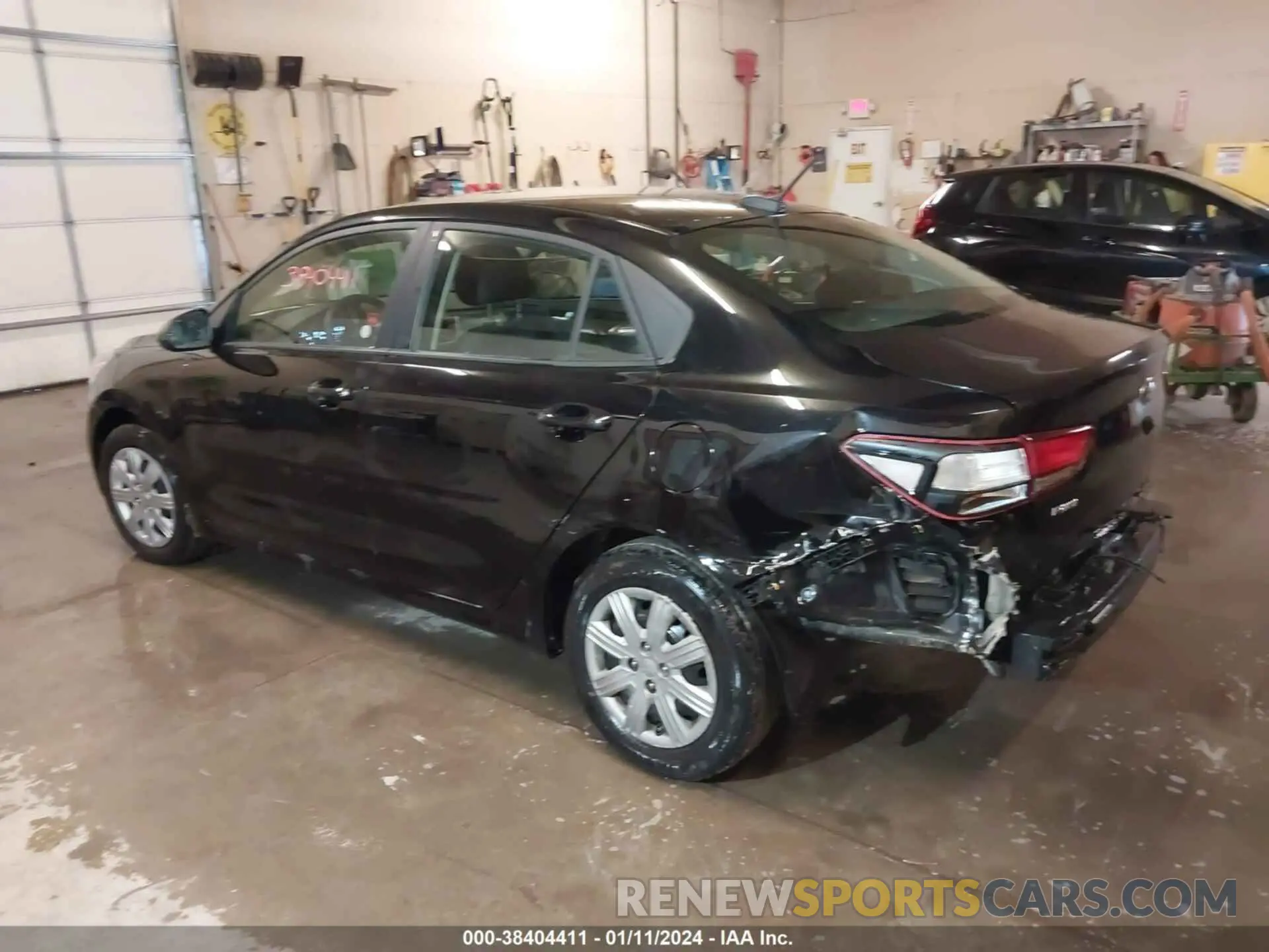 3 Photograph of a damaged car 3KPA24AD9ME385515 KIA RIO 2021