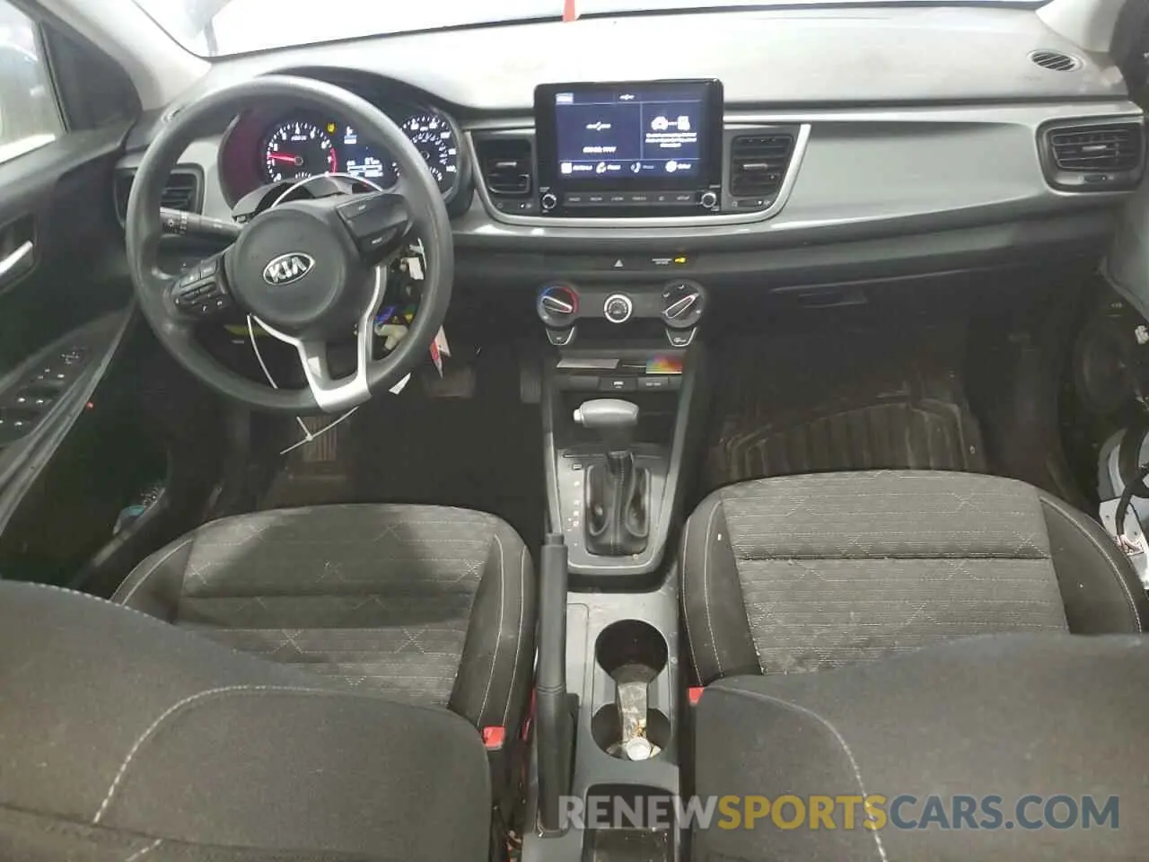 8 Photograph of a damaged car 3KPA24AD9ME394604 KIA RIO 2021