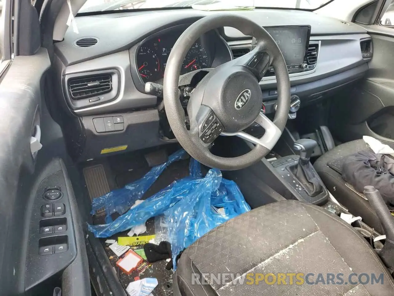 8 Photograph of a damaged car 3KPA24AD9ME396448 KIA RIO 2021