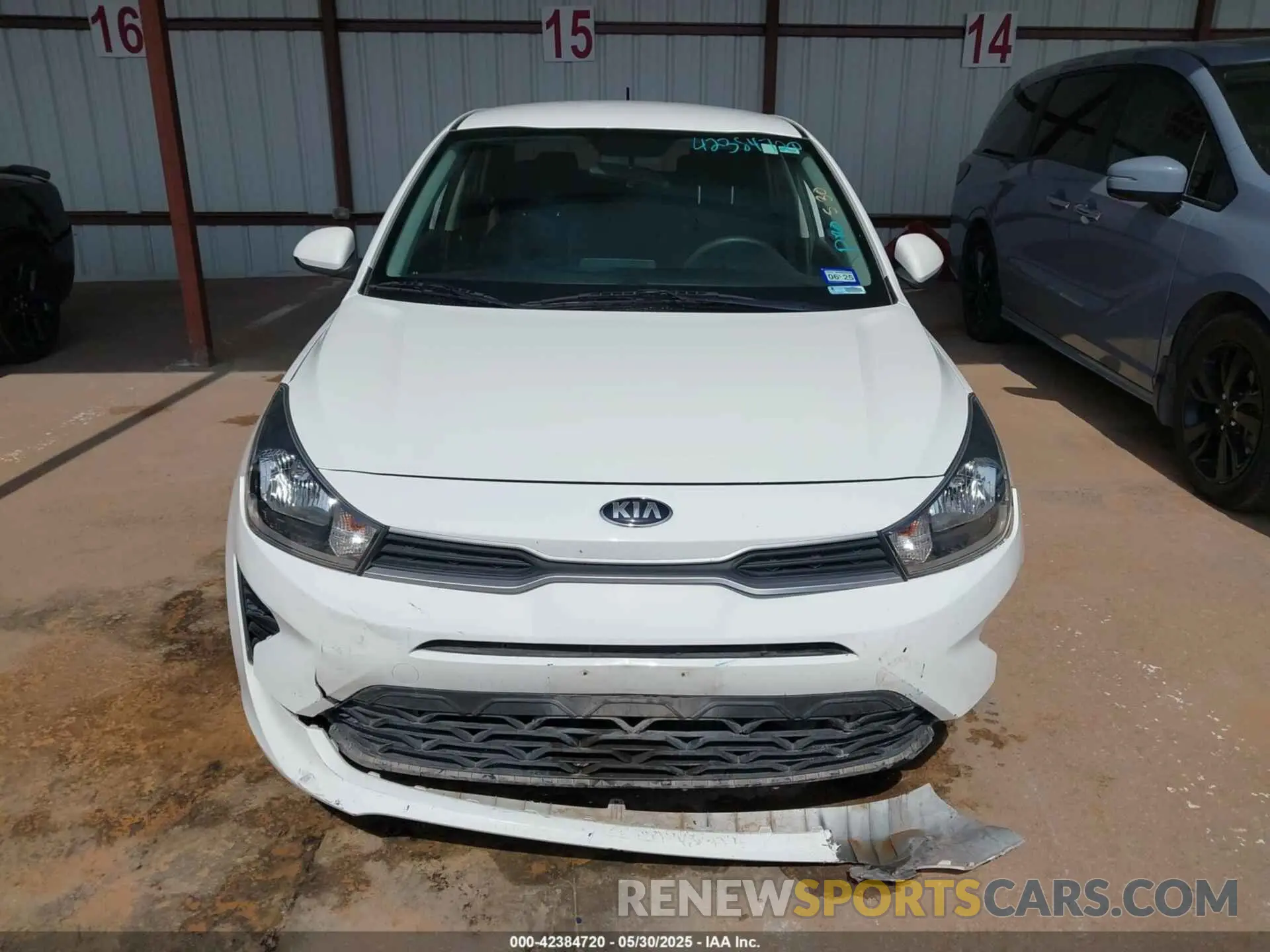12 Photograph of a damaged car 3KPA24AD9ME400529 KIA RIO 2021