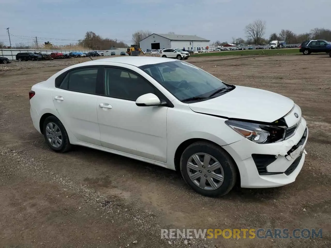 4 Photograph of a damaged car 3KPA24AD9ME414138 KIA RIO 2021