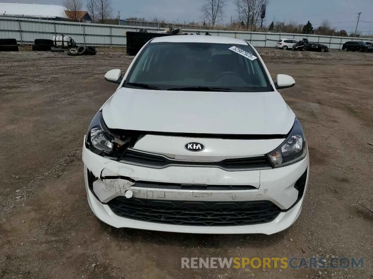5 Photograph of a damaged car 3KPA24AD9ME414138 KIA RIO 2021