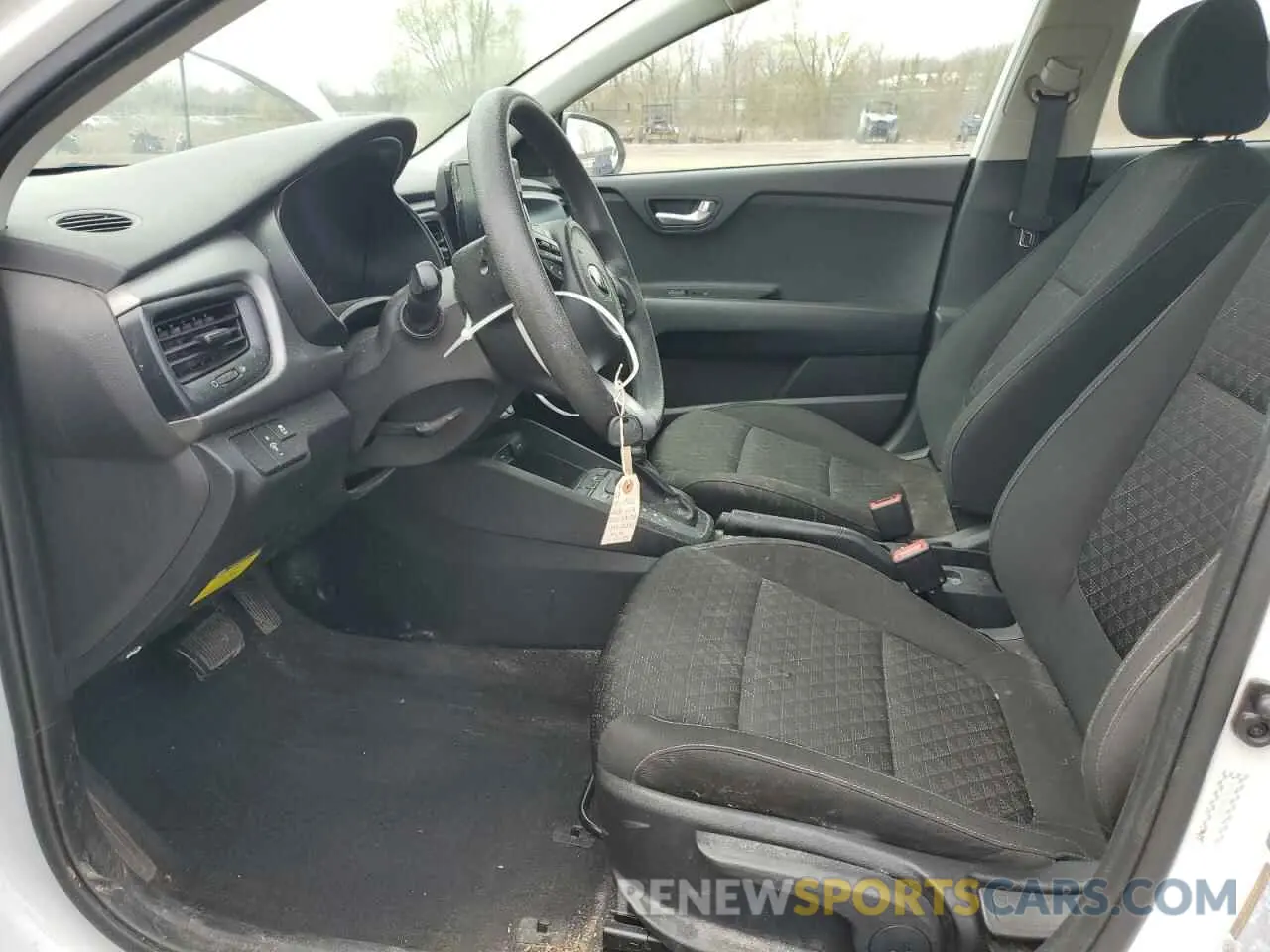 7 Photograph of a damaged car 3KPA24AD9ME414138 KIA RIO 2021