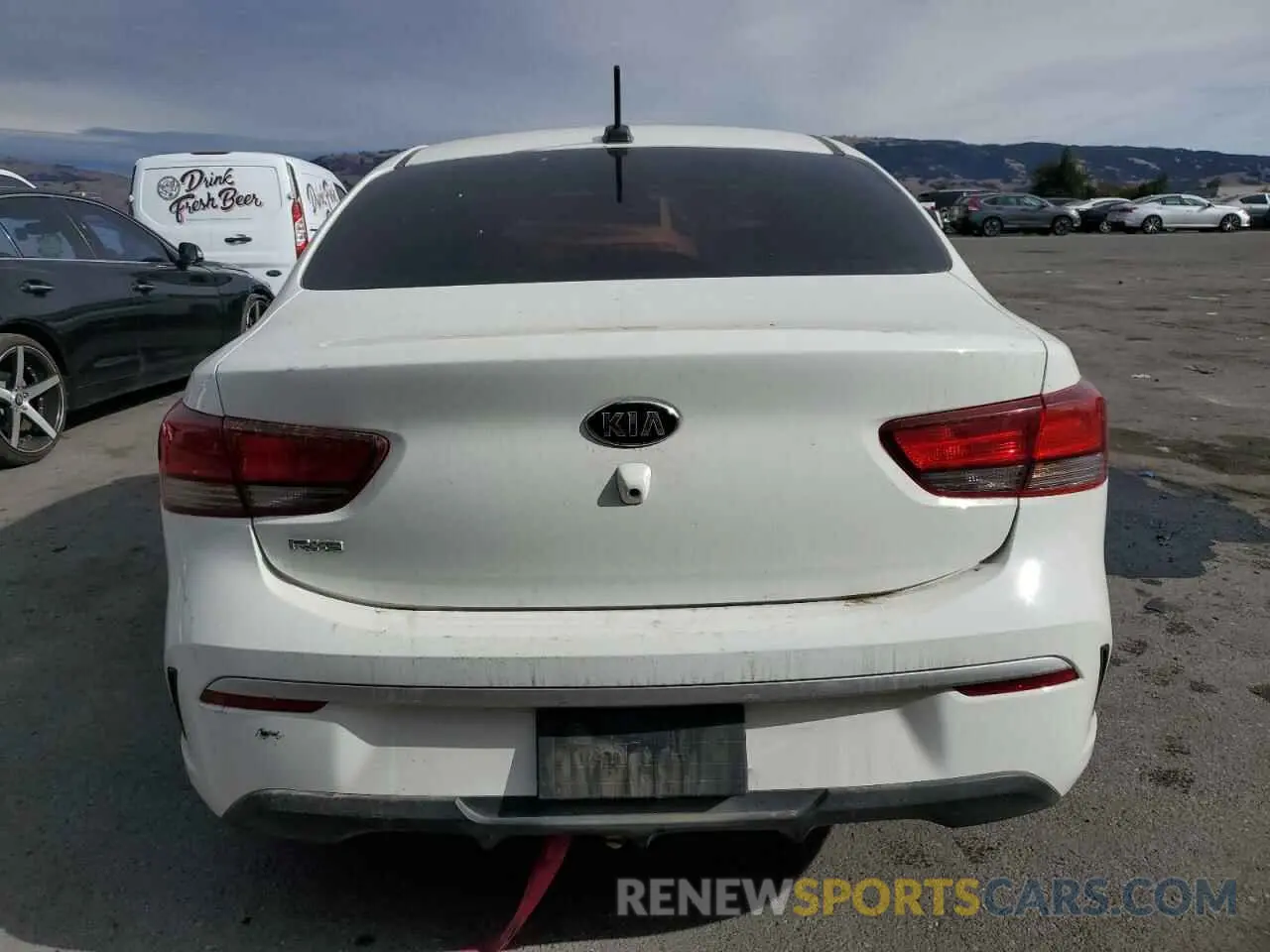 6 Photograph of a damaged car 3KPA24AD9ME430727 KIA RIO 2021