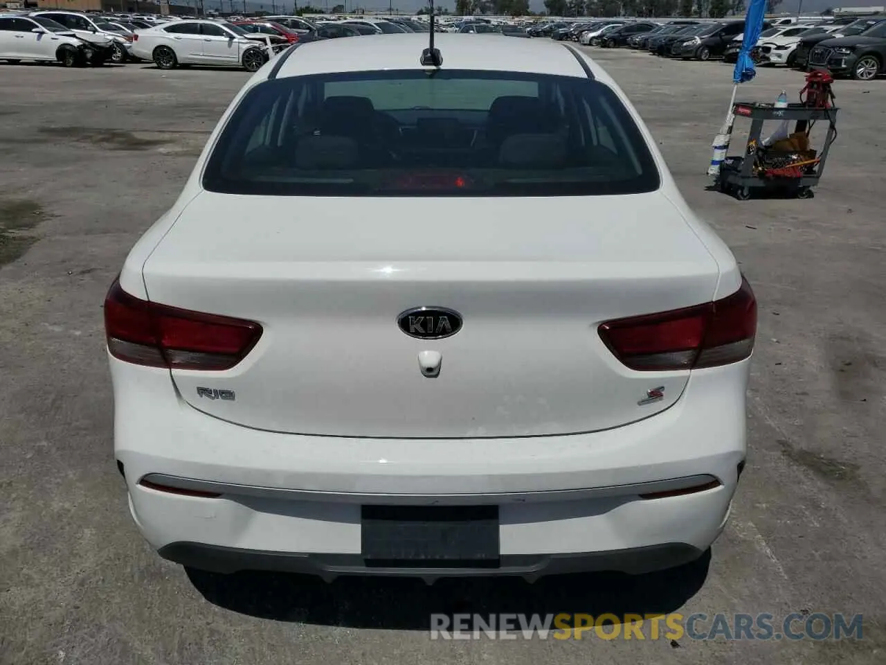 6 Photograph of a damaged car 3KPA24ADXME375737 KIA RIO 2021