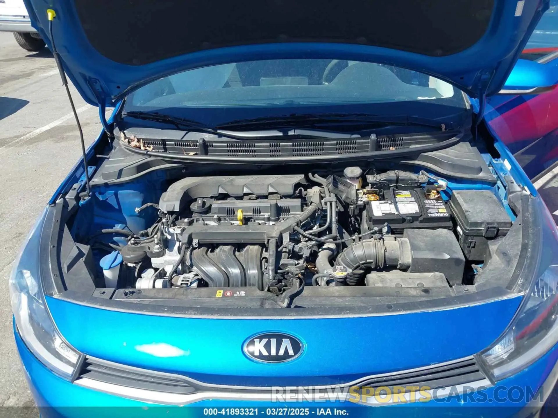 10 Photograph of a damaged car 3KPA24ADXME392599 KIA RIO 2021