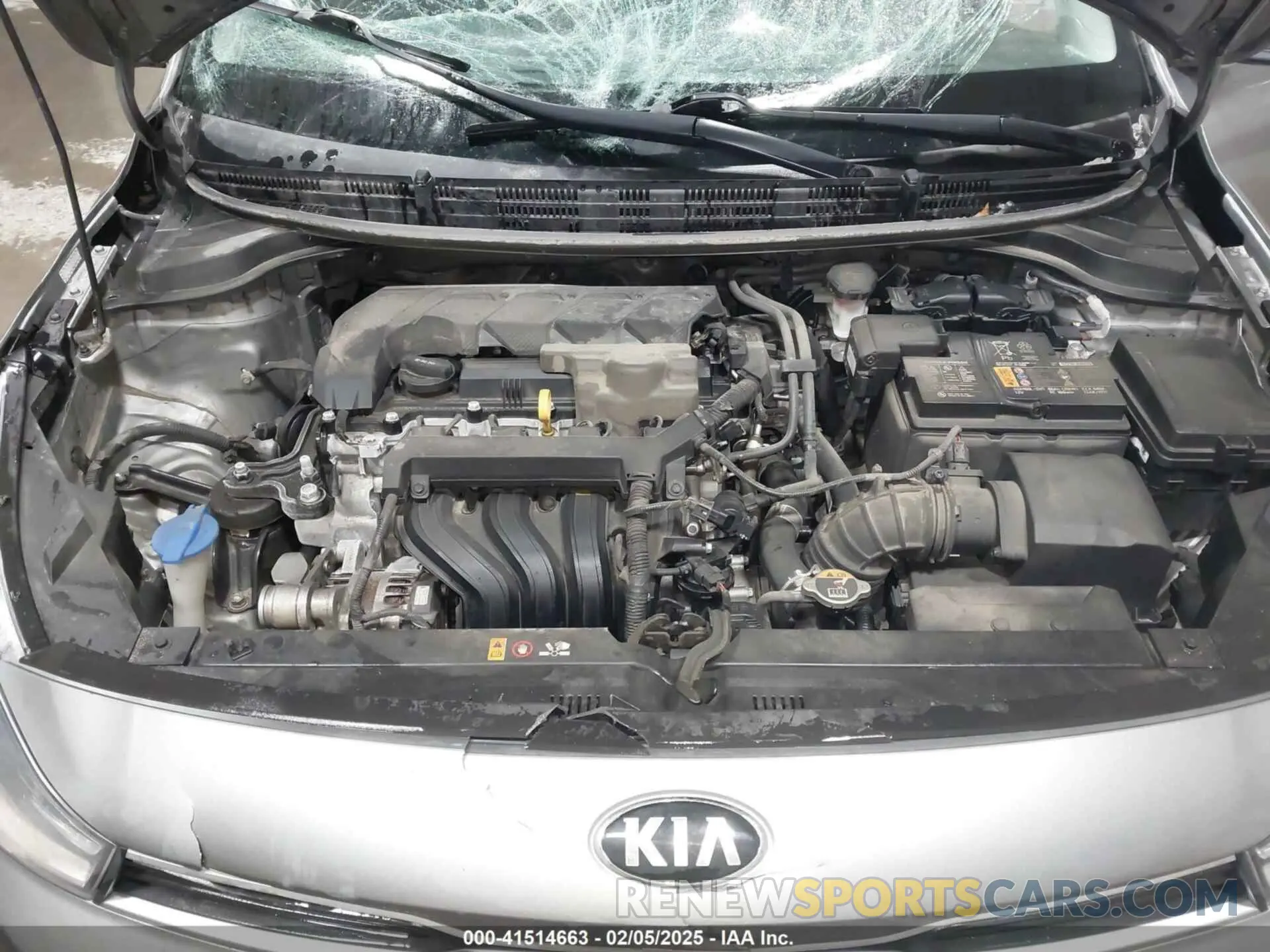 10 Photograph of a damaged car 3KPA24ADXME401981 KIA RIO 2021