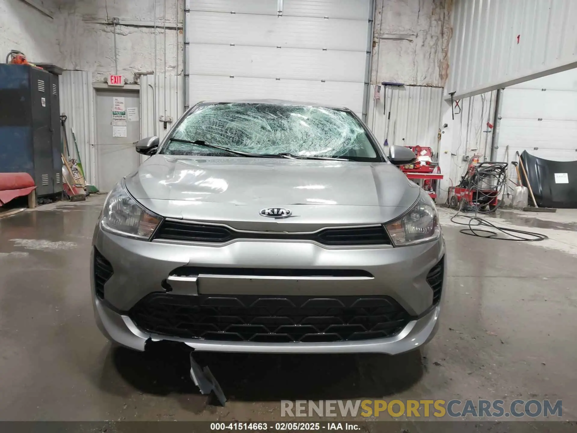 12 Photograph of a damaged car 3KPA24ADXME401981 KIA RIO 2021