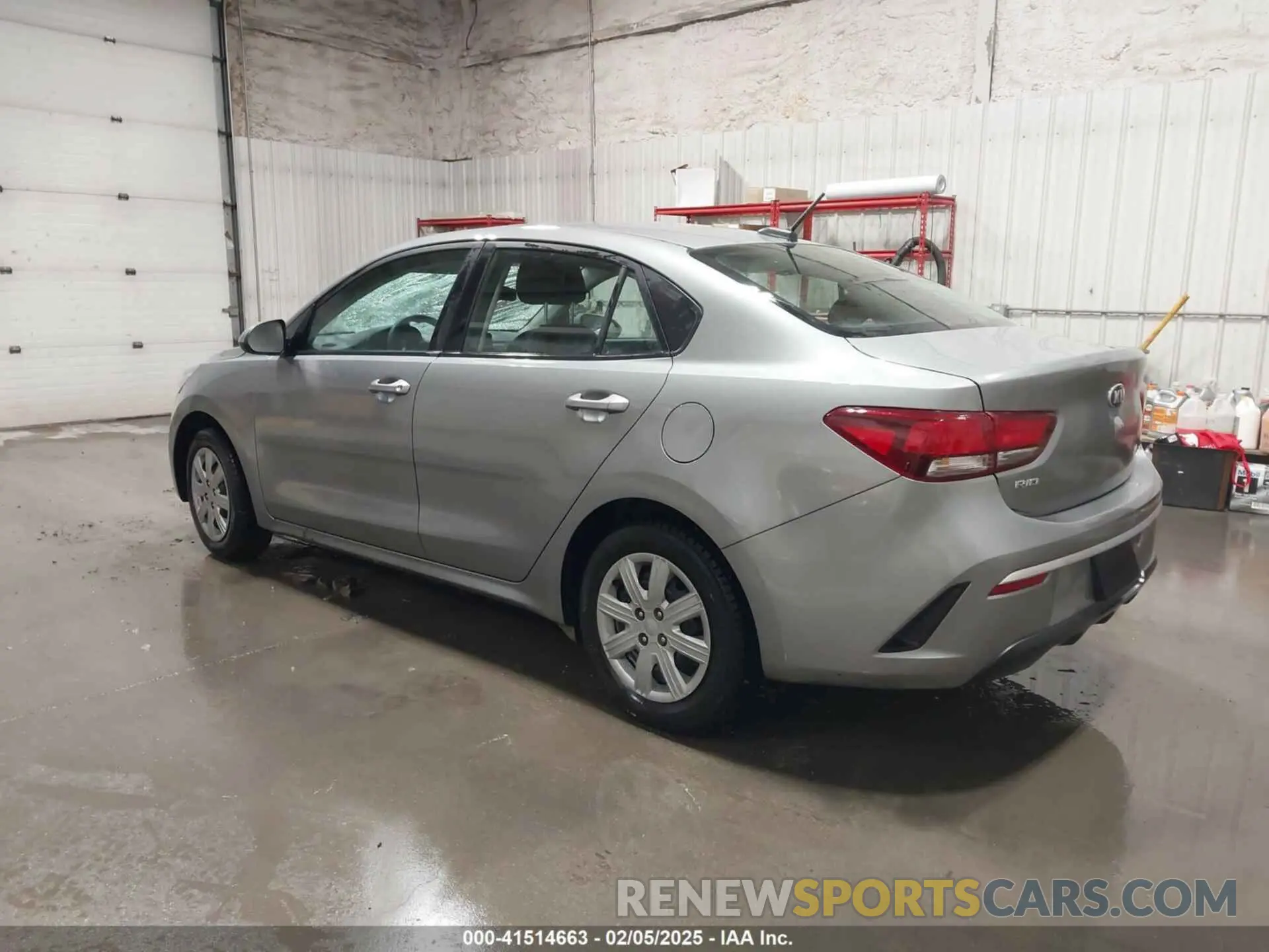 3 Photograph of a damaged car 3KPA24ADXME401981 KIA RIO 2021
