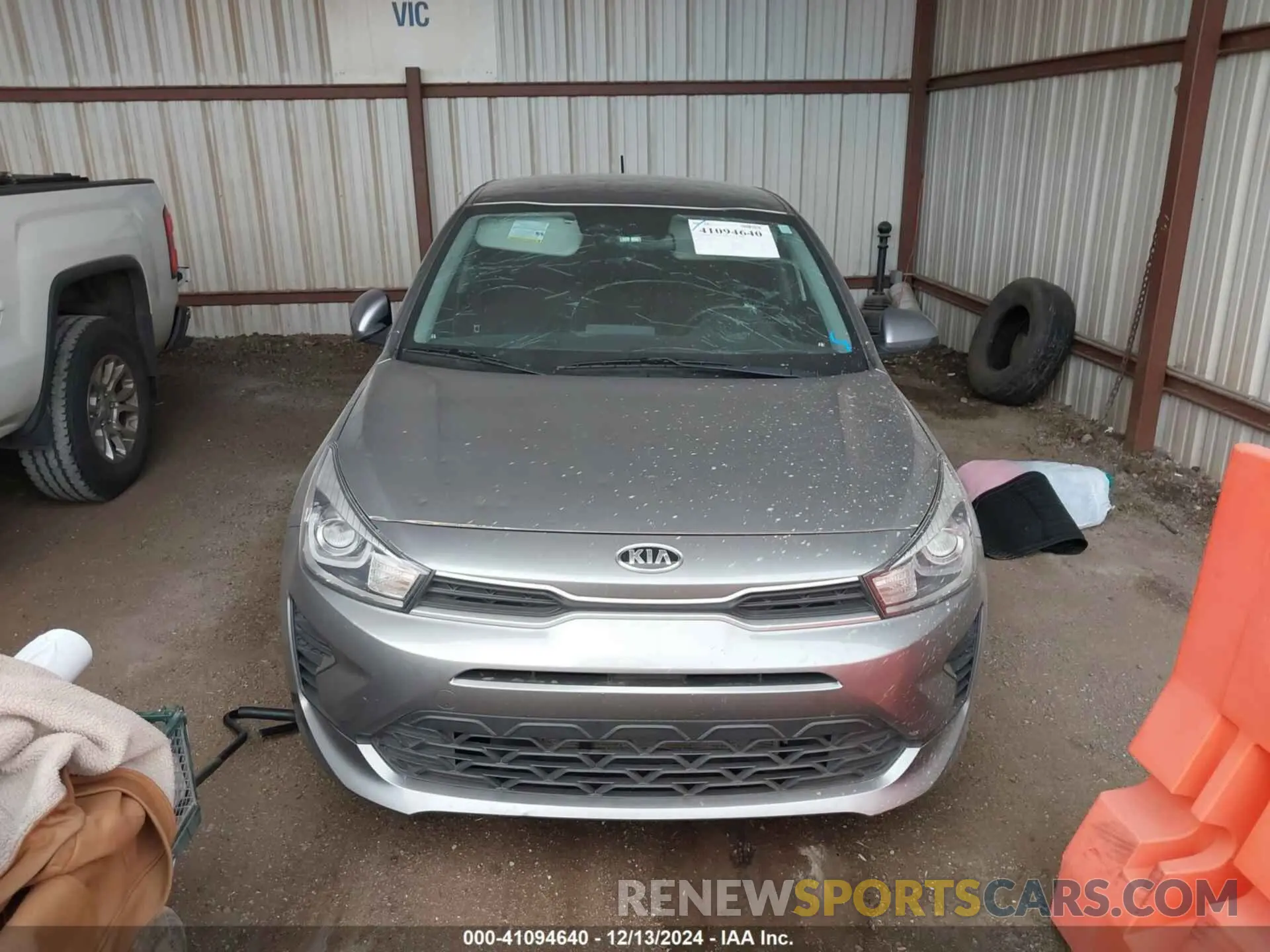 12 Photograph of a damaged car 3KPA24ADXME406680 KIA RIO 2021