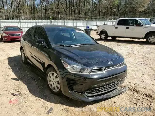 10 Photograph of a damaged car 3KPA24ADXME418098 KIA RIO 2021