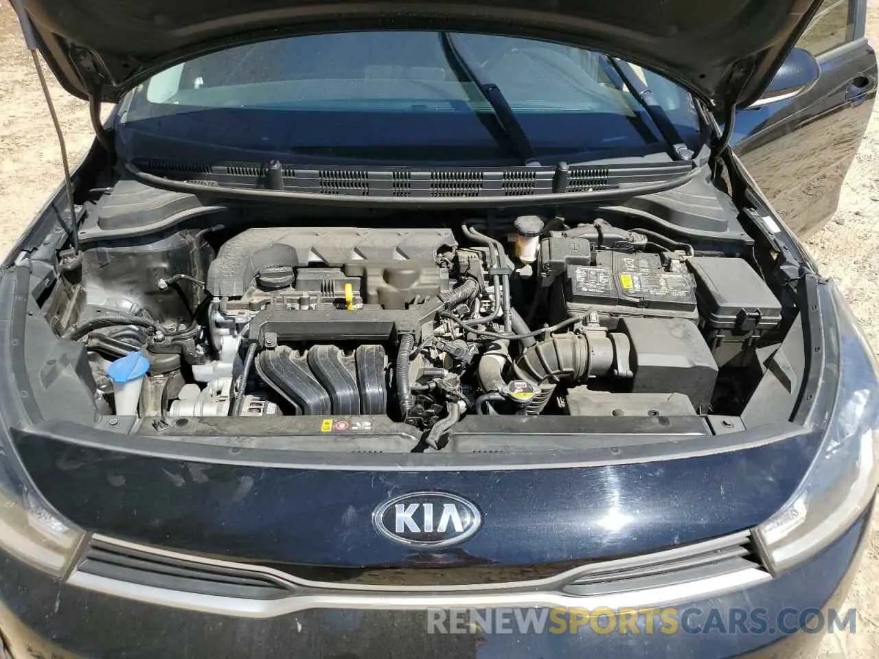 13 Photograph of a damaged car 3KPA24ADXME418098 KIA RIO 2021