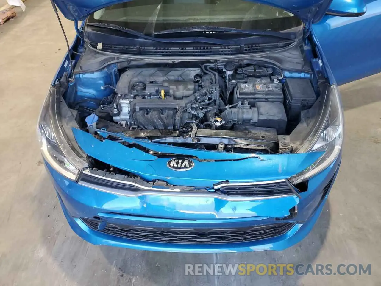 11 Photograph of a damaged car 3KPA24ADXME422202 KIA RIO 2021