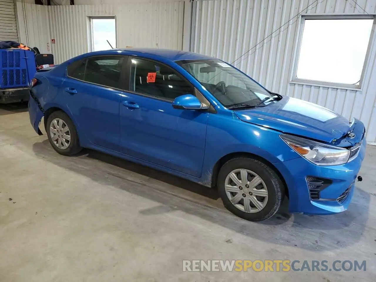 4 Photograph of a damaged car 3KPA24ADXME422202 KIA RIO 2021