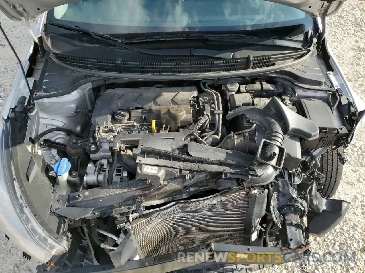 11 Photograph of a damaged car 3KPA24ADXME430901 KIA RIO 2021