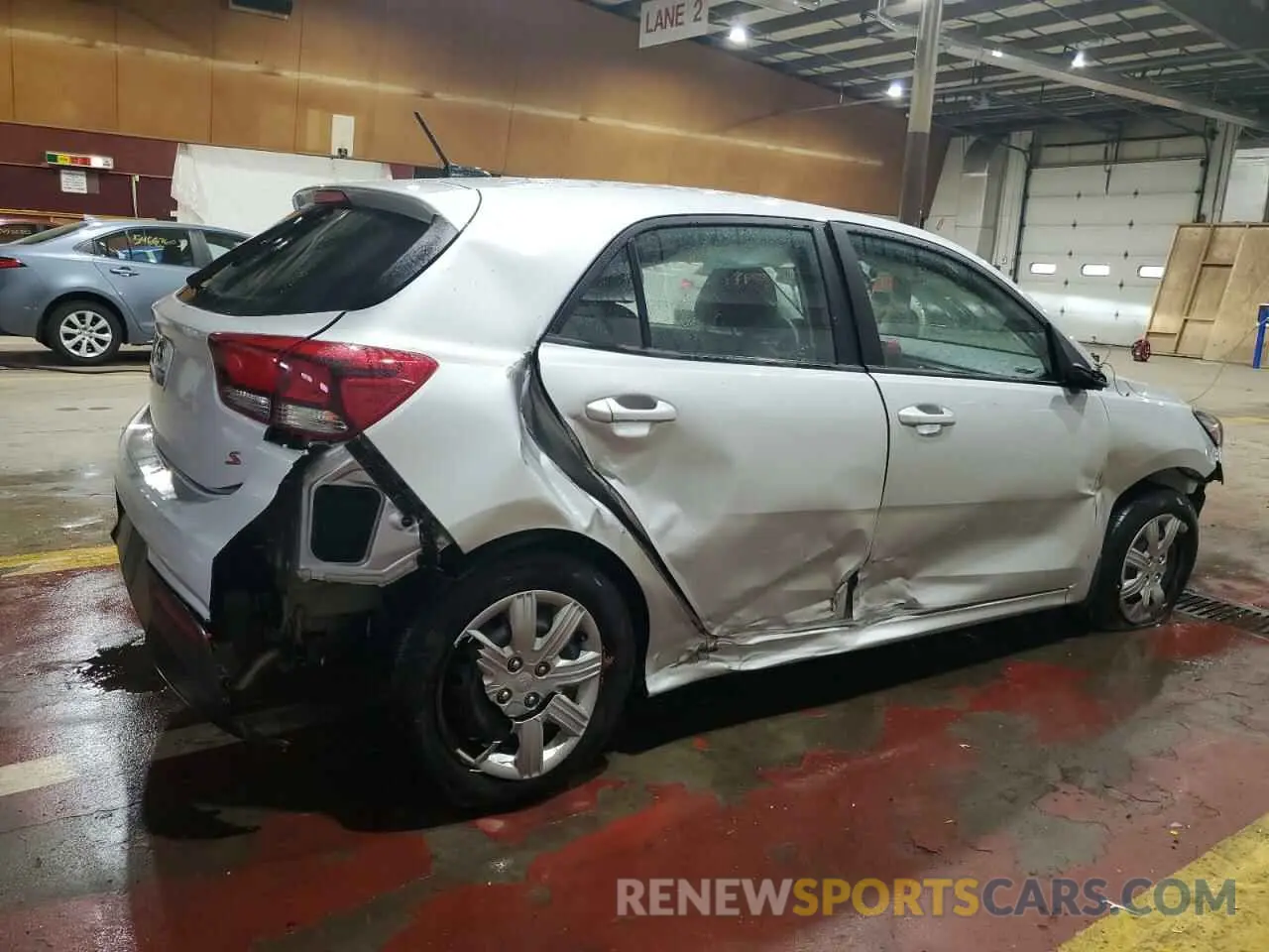 3 Photograph of a damaged car 3KPA25AD3ME433290 KIA RIO 2021