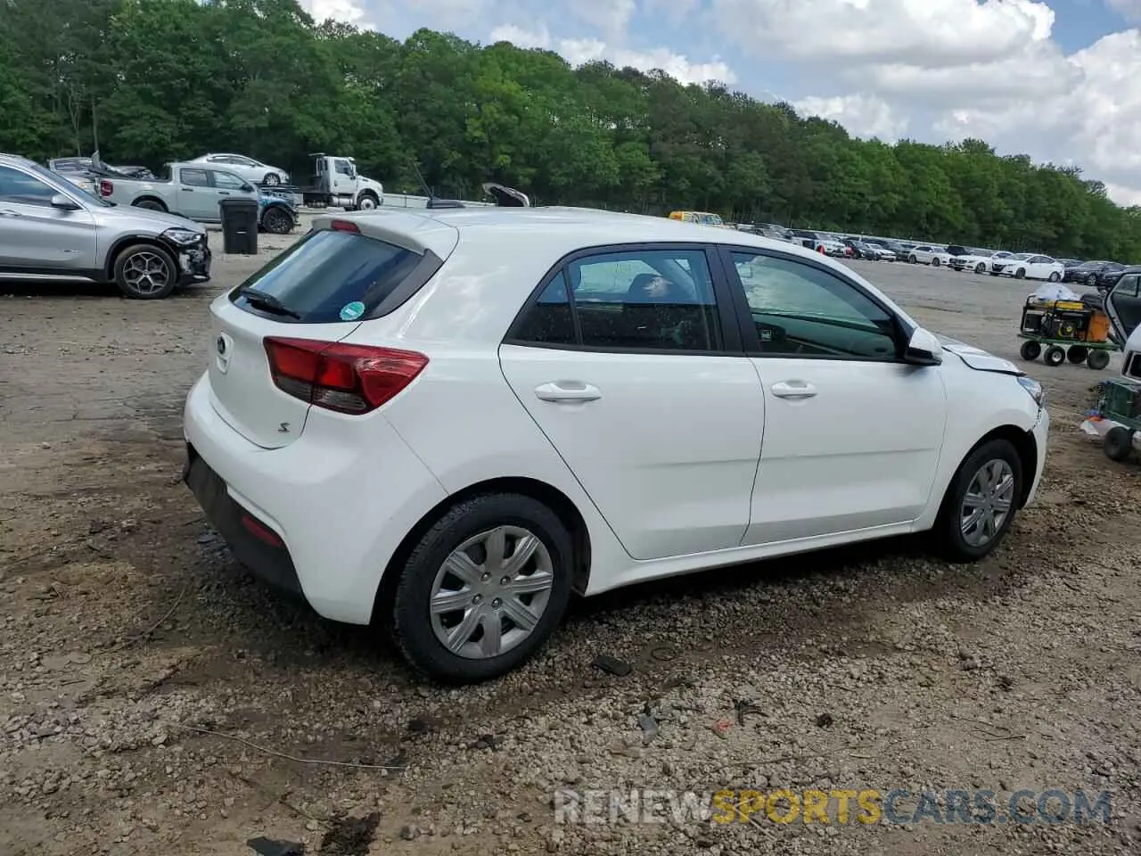 3 Photograph of a damaged car 3KPA25AD4ME420516 KIA RIO 2021