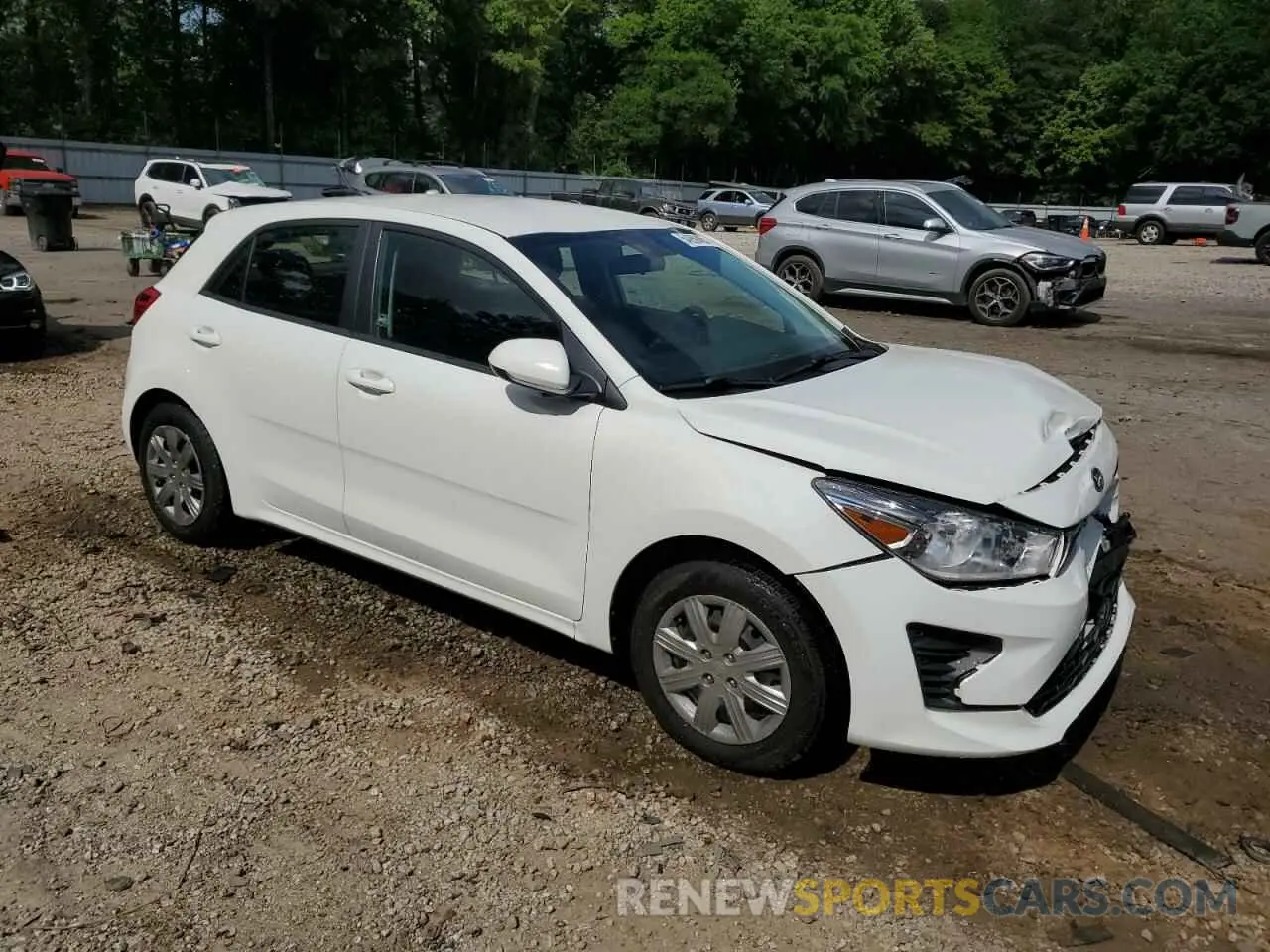 4 Photograph of a damaged car 3KPA25AD4ME420516 KIA RIO 2021