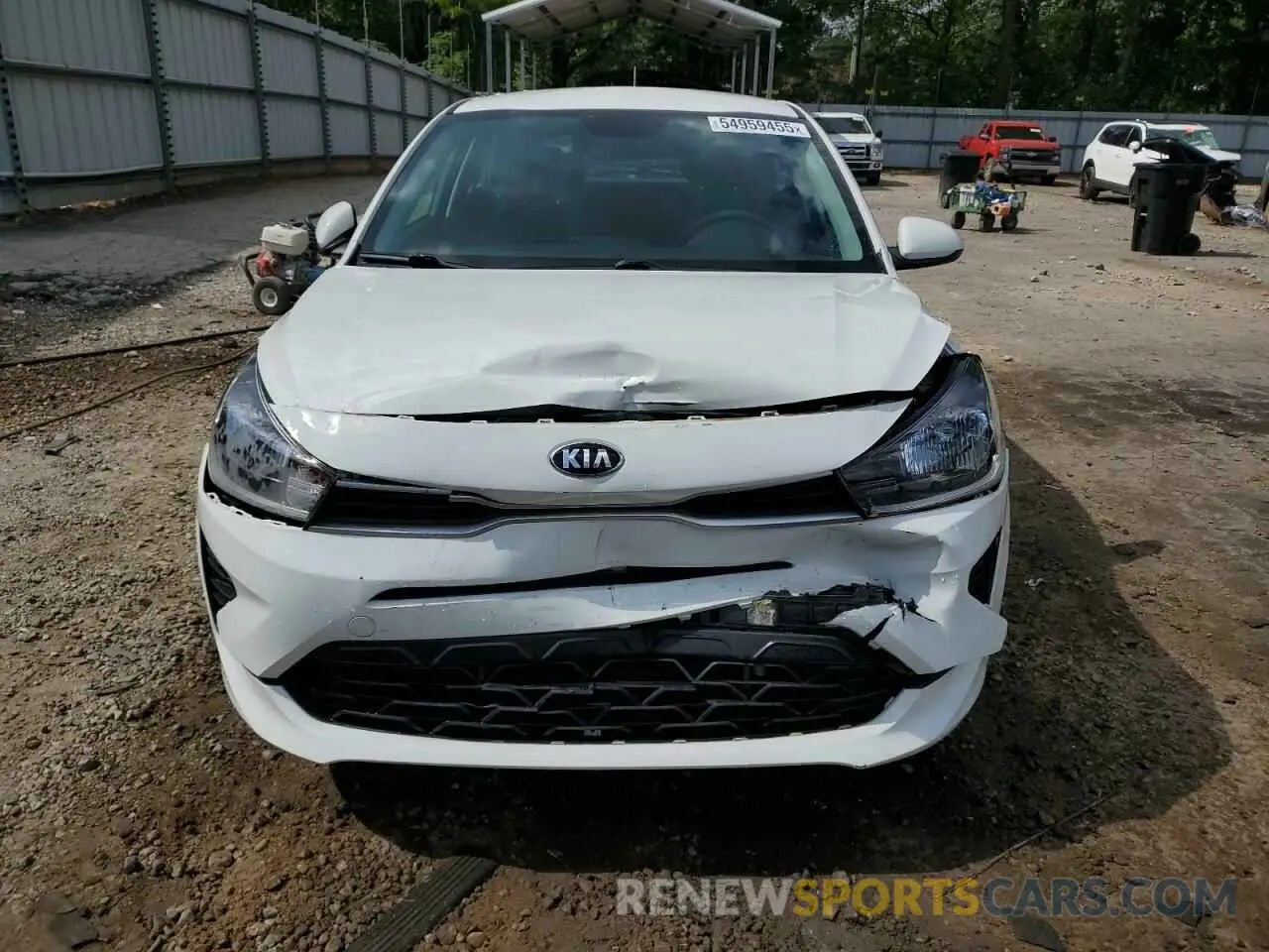 5 Photograph of a damaged car 3KPA25AD4ME420516 KIA RIO 2021