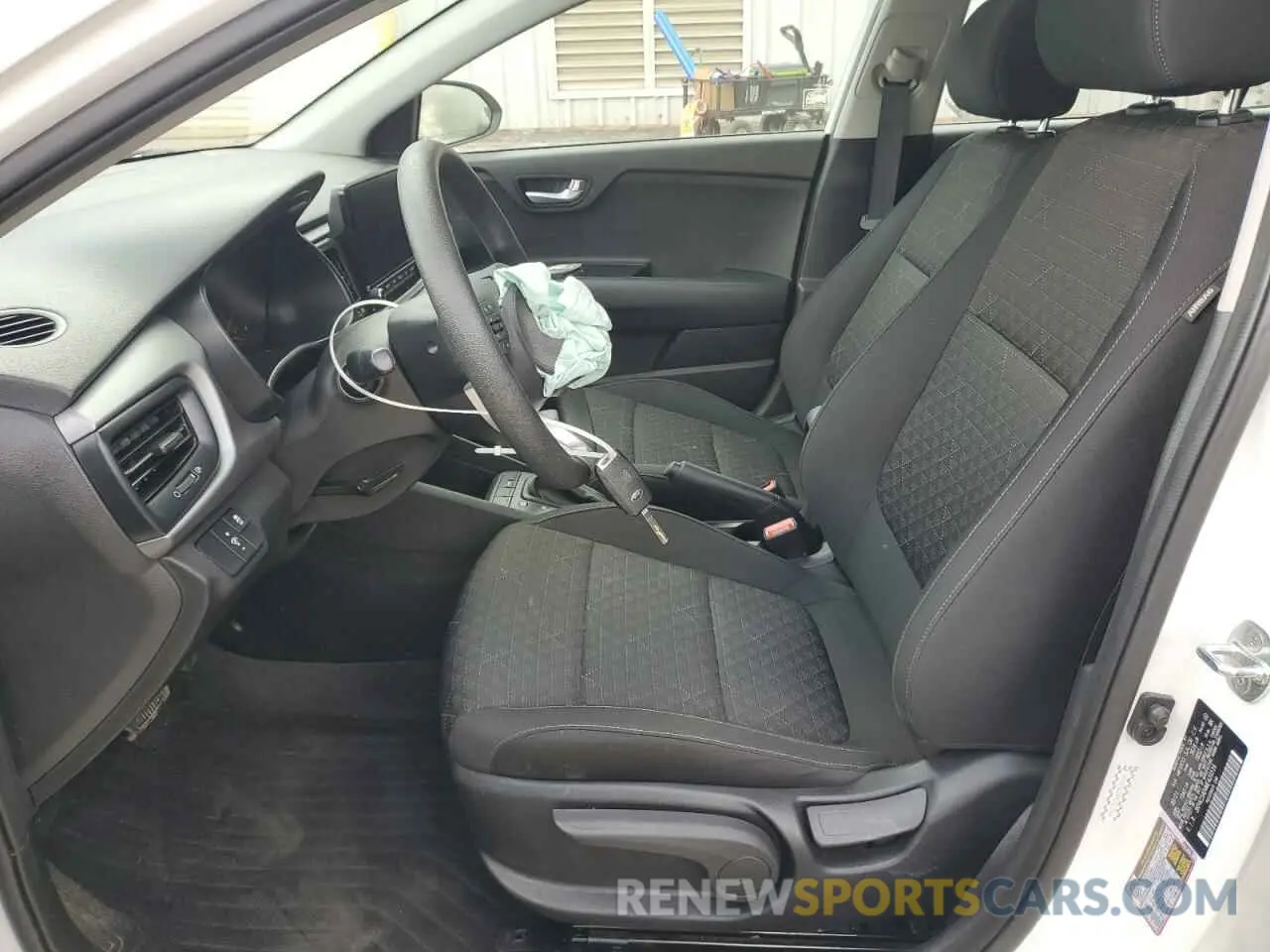 7 Photograph of a damaged car 3KPA25AD4ME420516 KIA RIO 2021