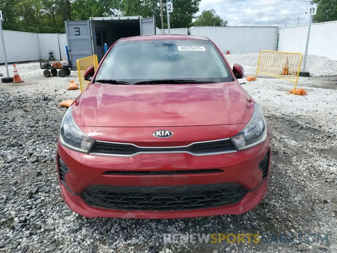 5 Photograph of a damaged car 3KPA25AD5ME407077 KIA RIO 2021
