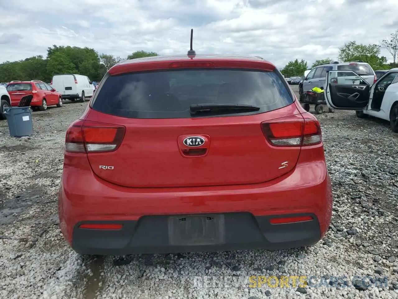 6 Photograph of a damaged car 3KPA25AD5ME407077 KIA RIO 2021