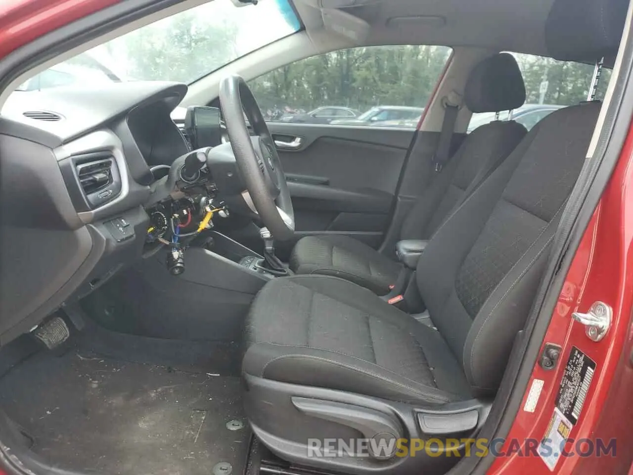 7 Photograph of a damaged car 3KPA25AD5ME407077 KIA RIO 2021