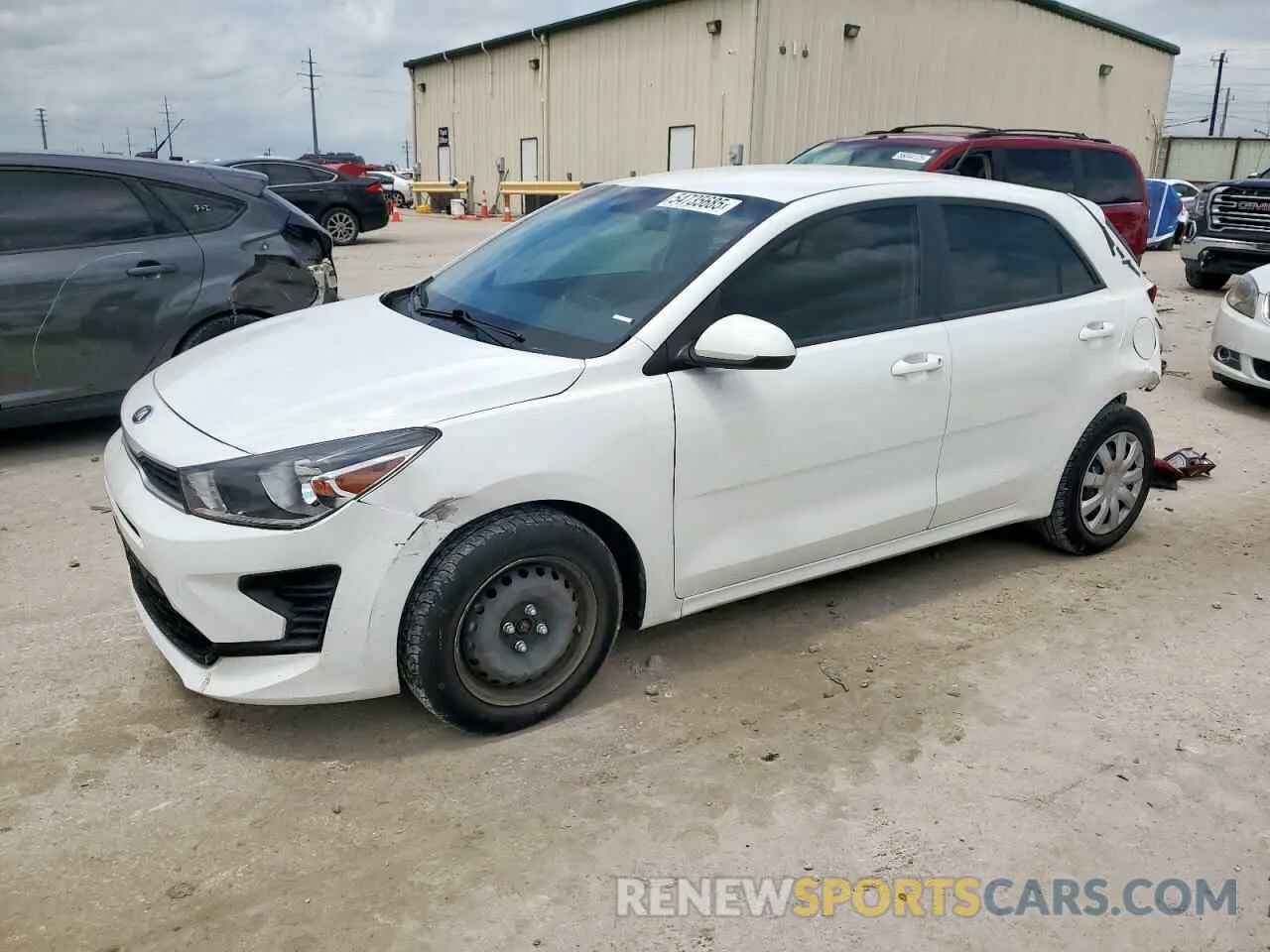 1 Photograph of a damaged car 3KPA25AD9ME415294 KIA RIO 2021