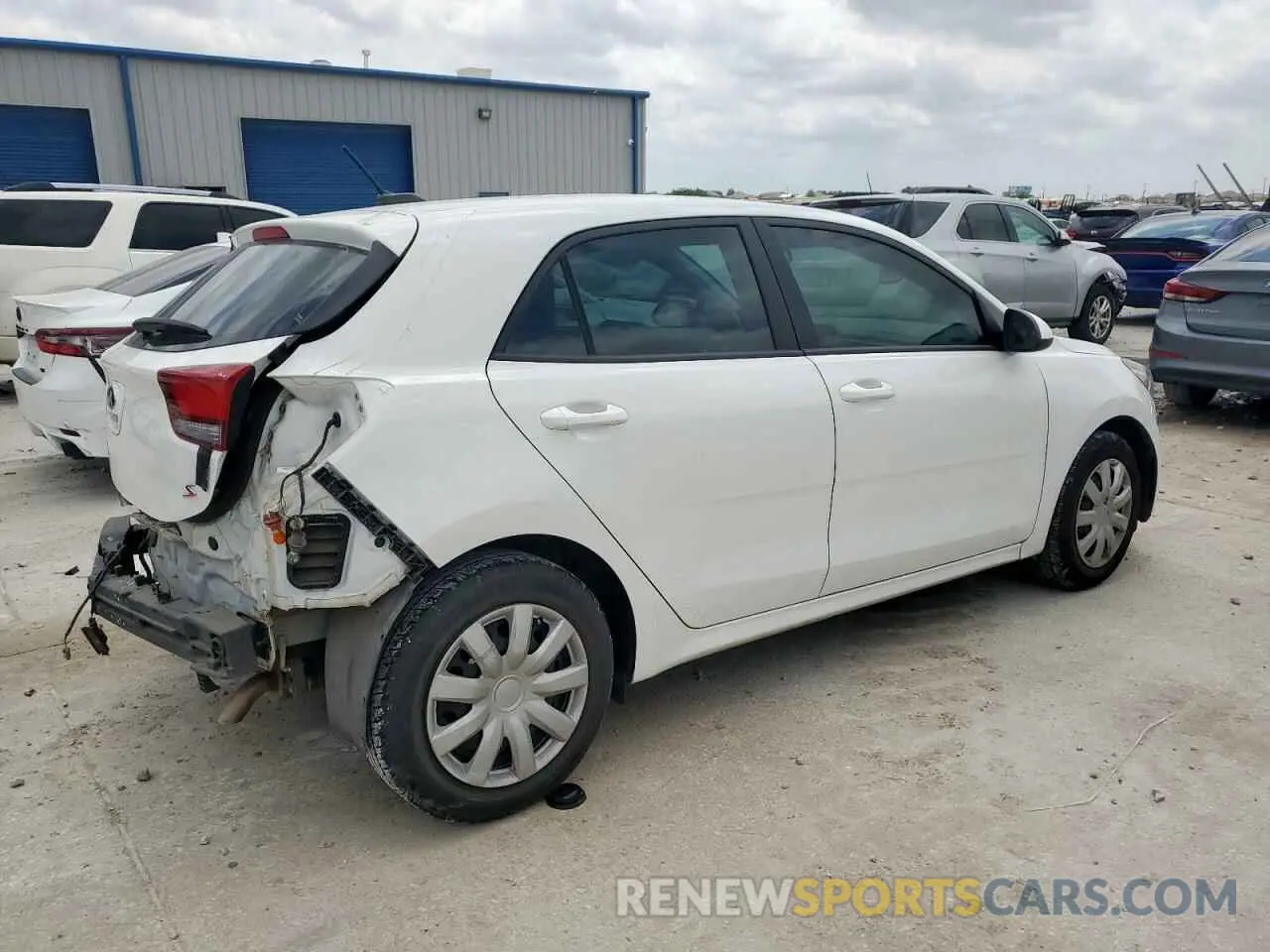 3 Photograph of a damaged car 3KPA25AD9ME415294 KIA RIO 2021