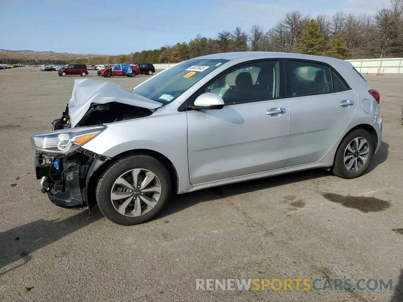 1 Photograph of a damaged car 3KPA25ADXME374786 KIA RIO 2021