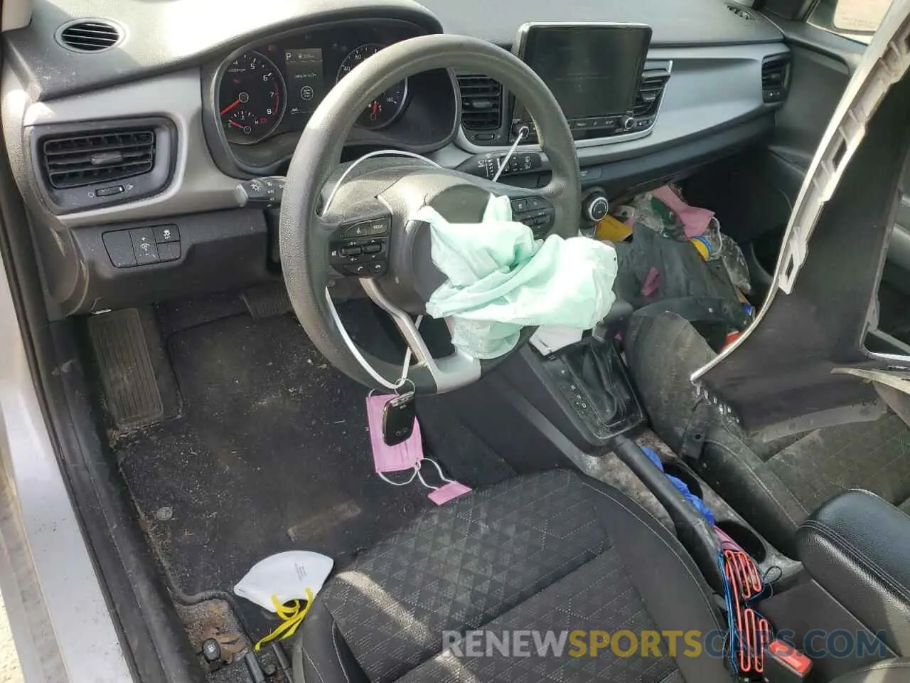 8 Photograph of a damaged car 3KPA25ADXME374786 KIA RIO 2021