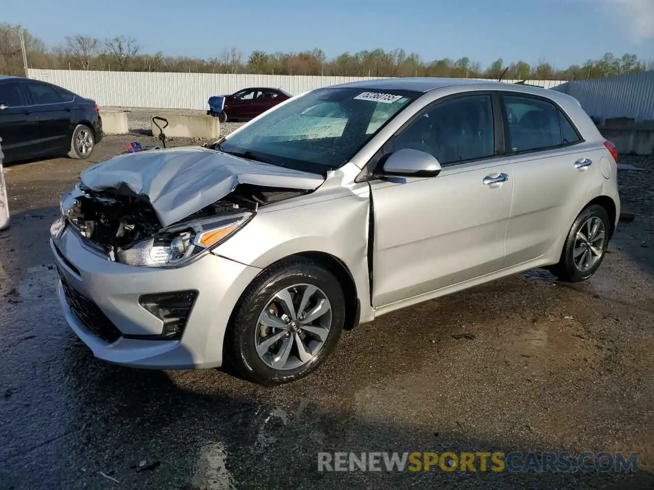 1 Photograph of a damaged car 3KPA25ADXME397369 KIA RIO 2021