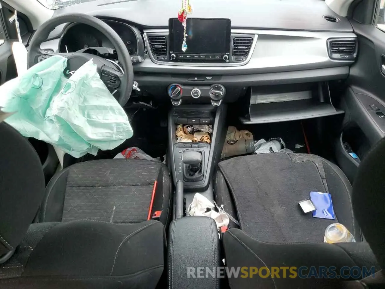 8 Photograph of a damaged car 3KPA24AD0NE440628 KIA RIO 2022