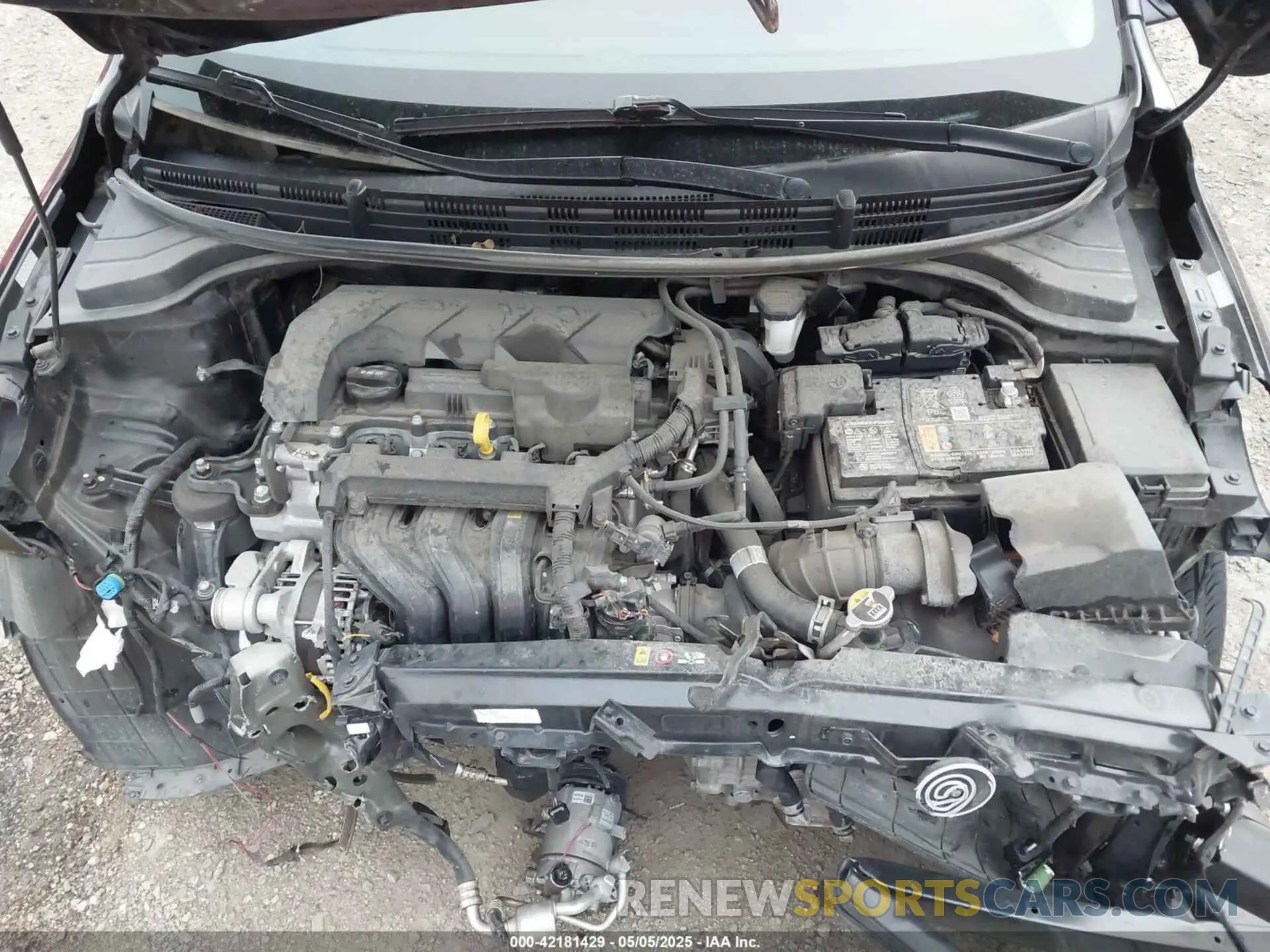 10 Photograph of a damaged car 3KPA24AD0NE463228 KIA RIO 2022