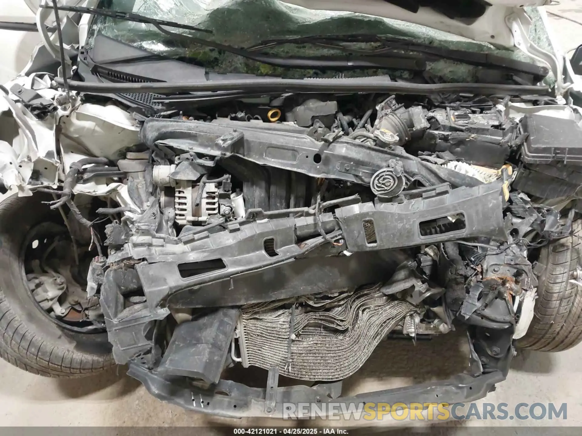 10 Photograph of a damaged car 3KPA24AD0NE480255 KIA RIO 2022