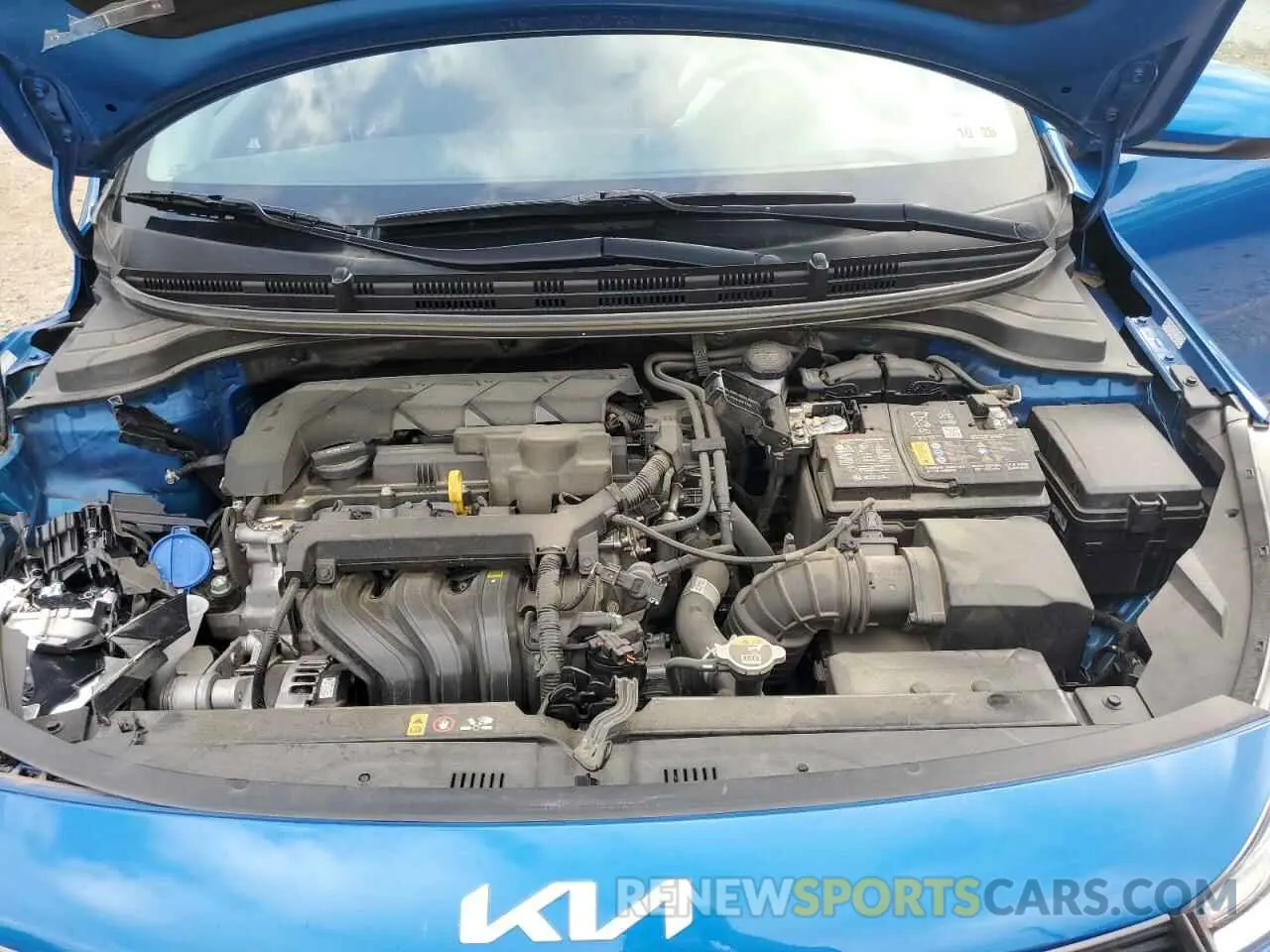 12 Photograph of a damaged car 3KPA24AD0NE481244 KIA RIO 2022