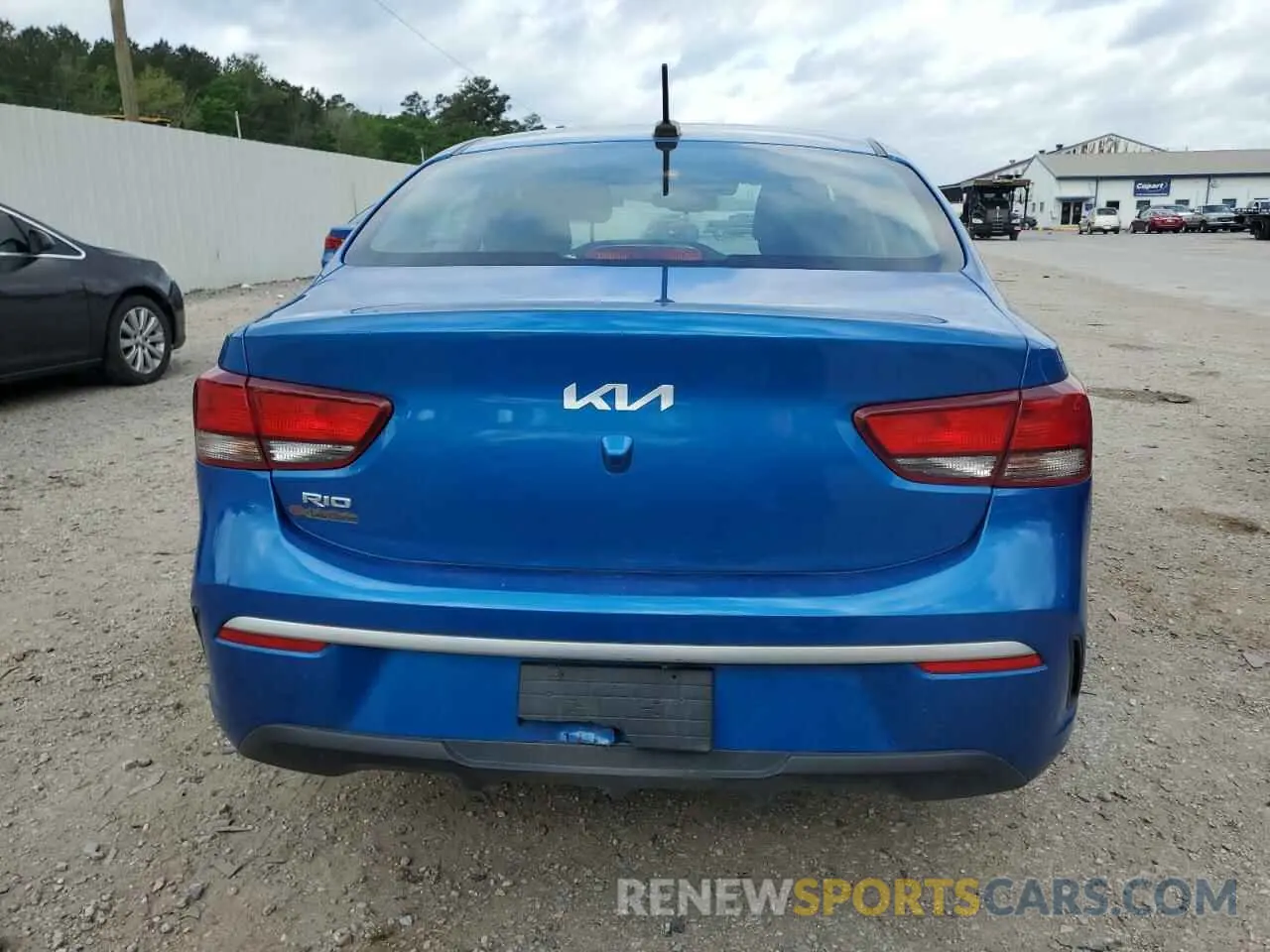 6 Photograph of a damaged car 3KPA24AD0NE481244 KIA RIO 2022