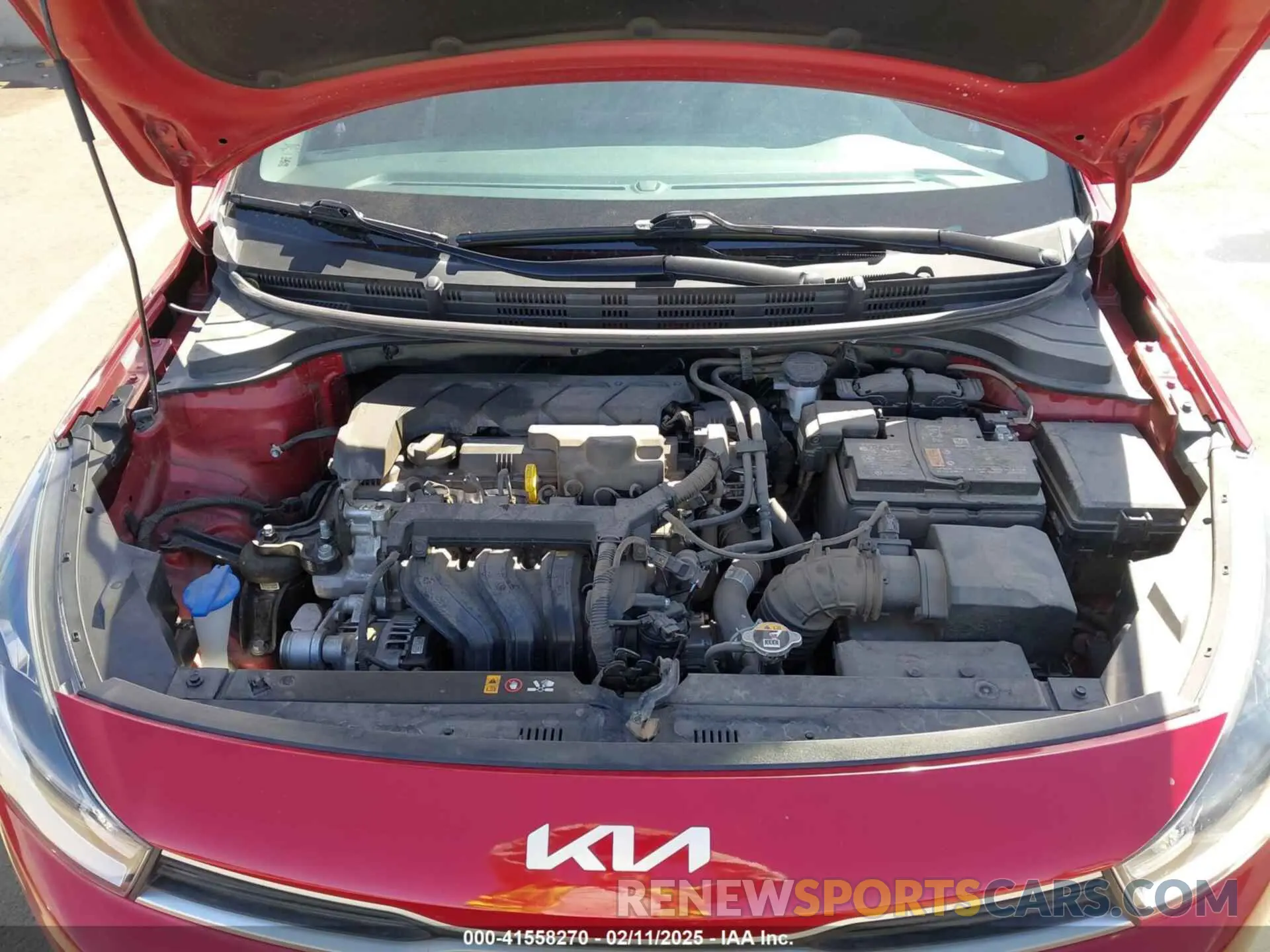 10 Photograph of a damaged car 3KPA24AD0NE485472 KIA RIO 2022
